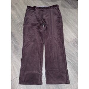 Peter Millar Corduroy Pants Mens‎ Size 44 chocolate Brown Straight Casual ChinoD